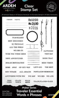 Makers Series - Clear Stamps - Traveler Essential Words & Phrases
