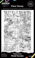 Makers Series - Clear Stamps - Wold Traveler Background Stamp