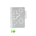 Makoto Matsubayashi: Silver Flowers [Hobonichi Original (A6) Techo Cover] (Cover Only)