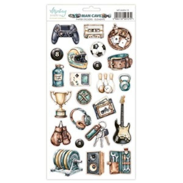 Man Cave - Stickers - Elements