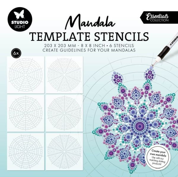 Mandala Template Stencils