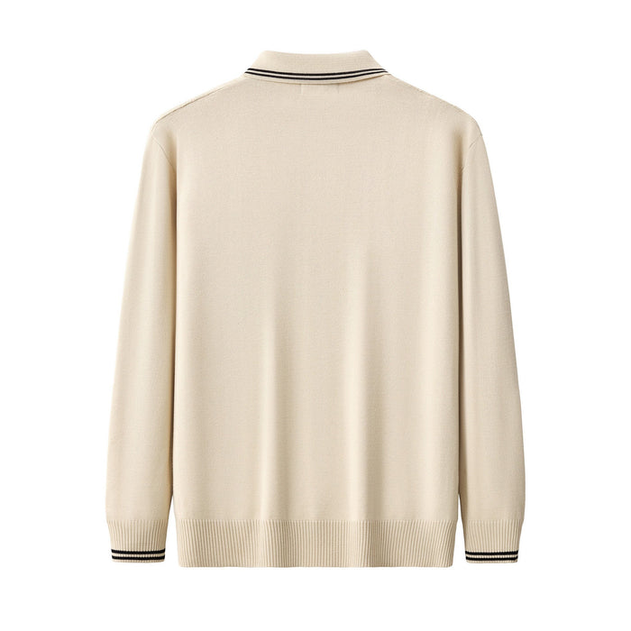 Marquee Cable Knit Cardigan LS IVORY