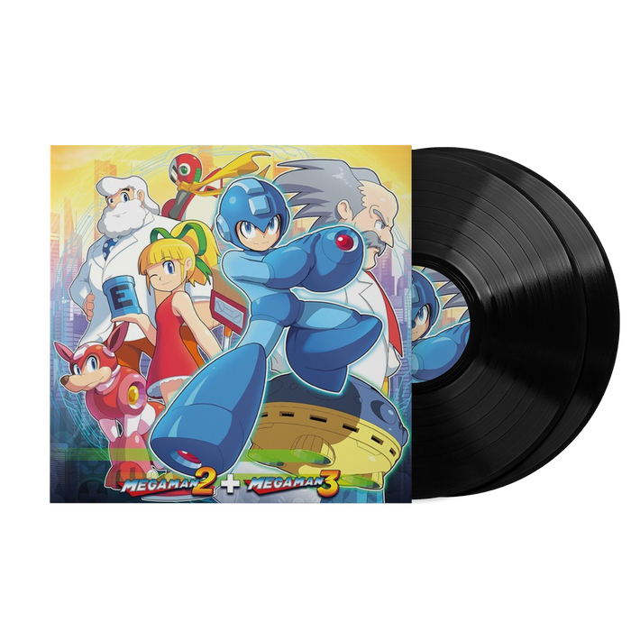Mega Man 2 & 3 (Original Soundtrack) - Capcom Sound Team (2xLP Vinyl Record)