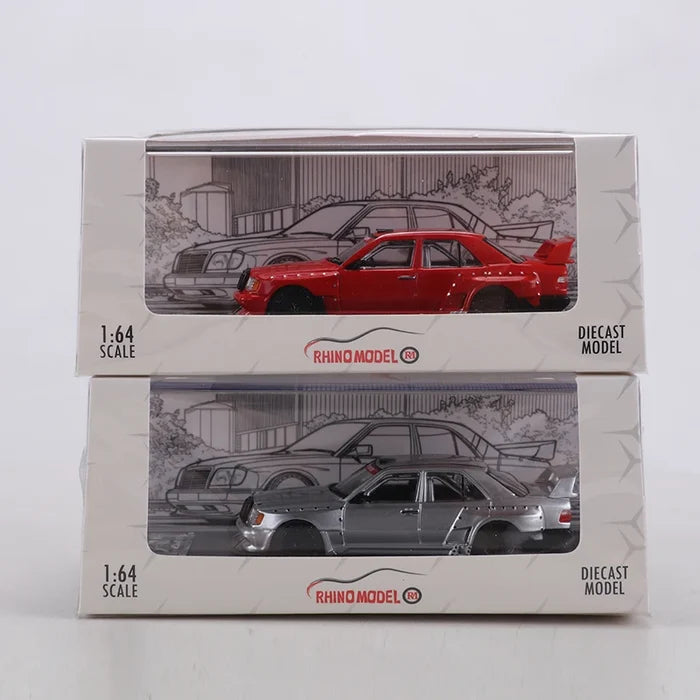 Mercedes W124 Diecast Model Car – PocketGarage Edition