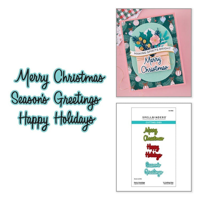 Merry Greetings - Dies