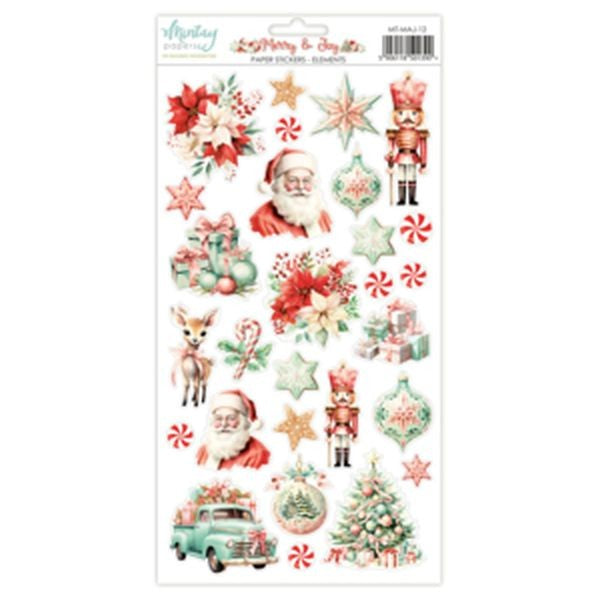 Merry & Joy - Stickers