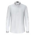 Midnight Precision Shirt WHITE/GOLD - Dudes Boutique