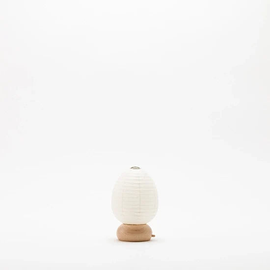Mini Yame Lantern - Egg - , Japanese Chochin, traditional japanese paper lantern