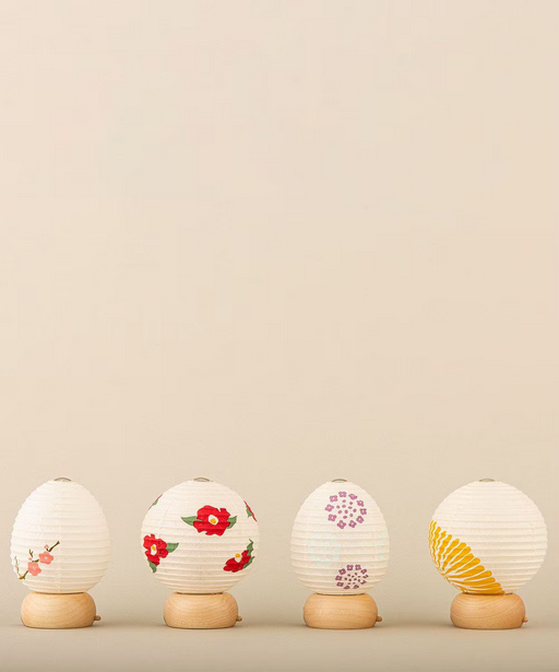 Mini Yame Lantern - Japanese Plum - , Japanese Chochin, traditional japanese paper lantern