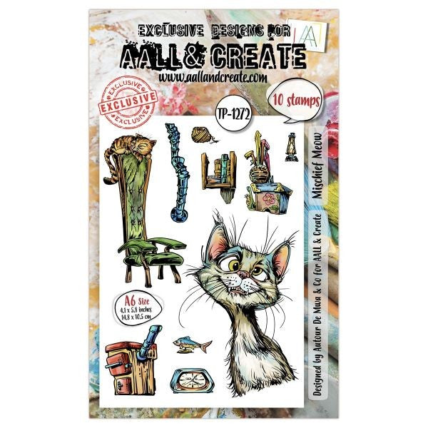 Mischief Meow - Clear Stamps