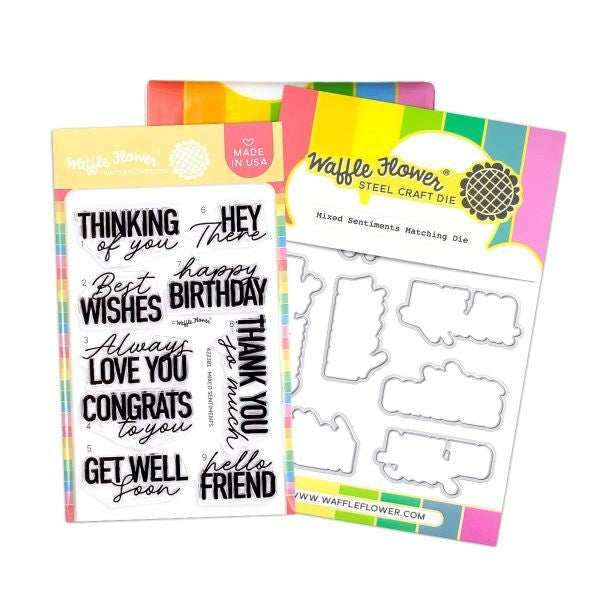 Mixed Sentiments - Stamp & Die Combo