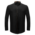 Modern Class Button up shirt BLACK - Dudes Boutique