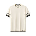 Monaco Trim Knit Tee WHITE