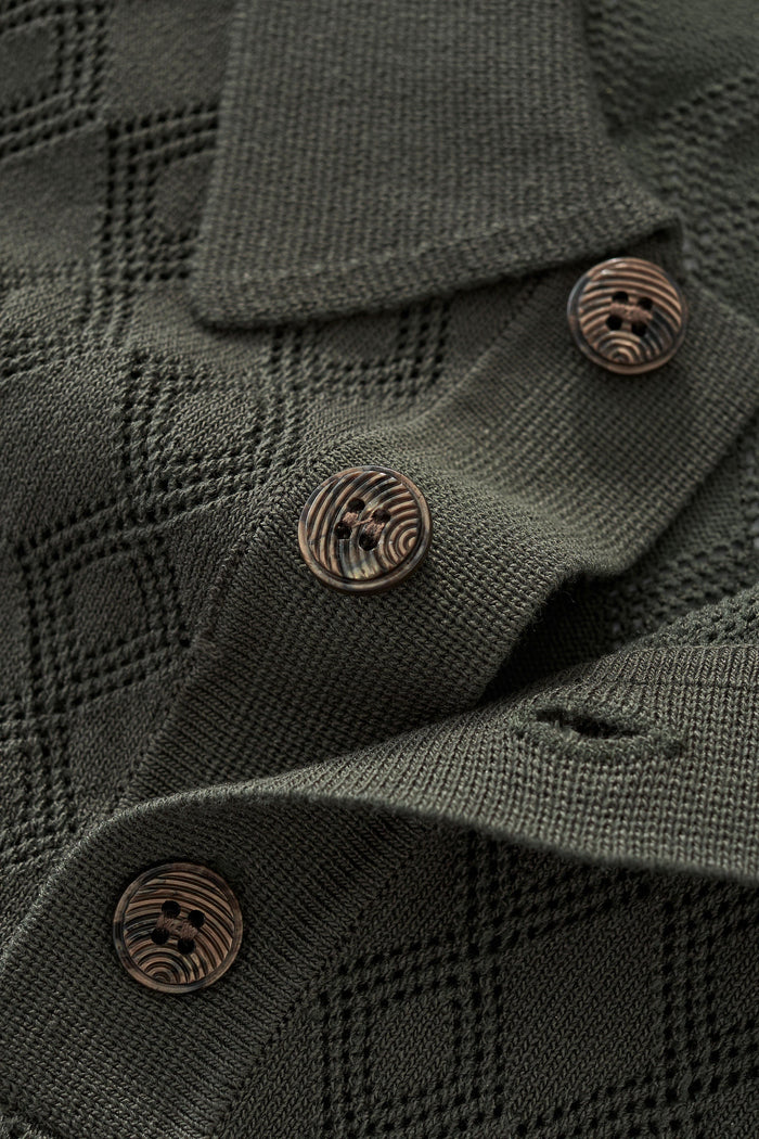 Monarch Knit Polo ARMY