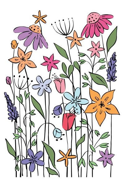 Never-Ending Wildflowers - Clear Stamps