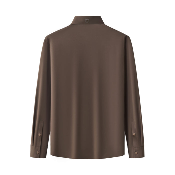 Nexus Stitchless LS Shirt COFFEE