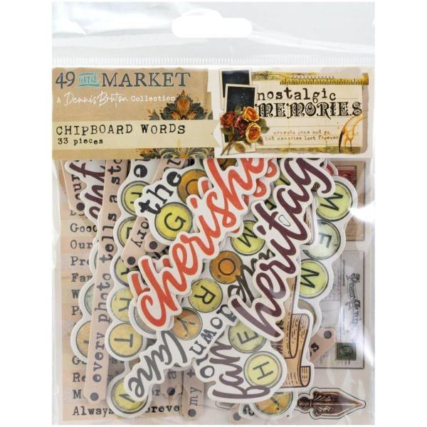 Nostalgic Memories - Chipboard