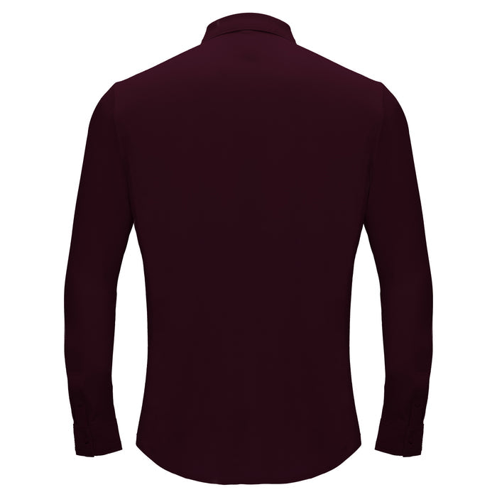 Olympic Victory Button-Up Shirt MULBERRY - Dudes Boutique