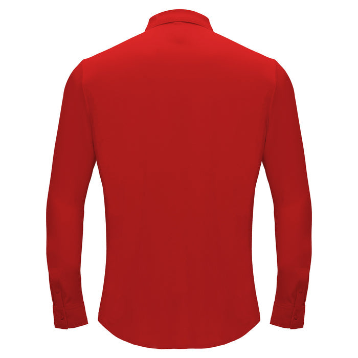 Olympic Victory Button-Up Shirt RED - Dudes Boutique