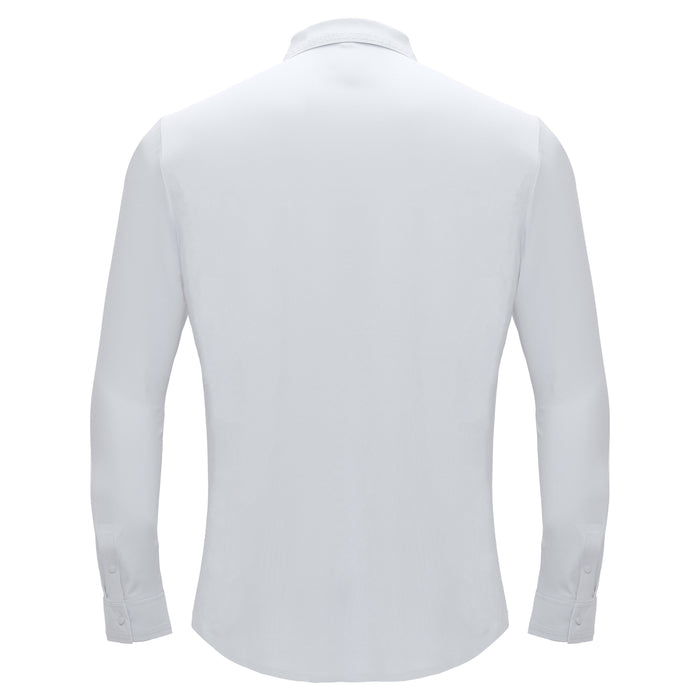 Olympic Victory Button-Up Shirt WHITE - Dudes Boutique