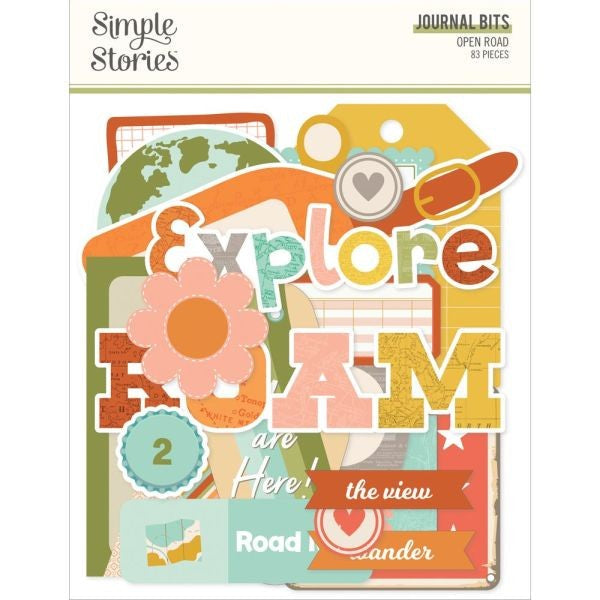 Open Road - Bits & Pieces - Journal Bits