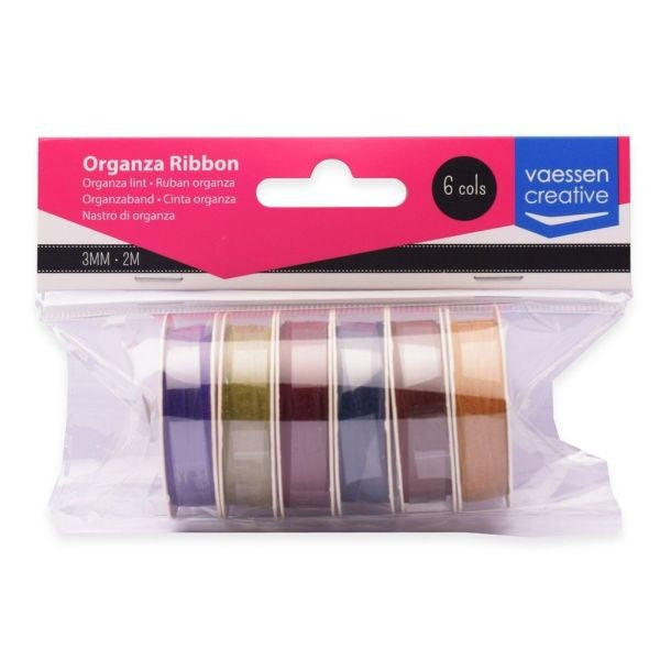 Organza Ribbon - Autumn