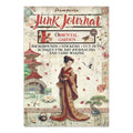 Oriental Garden - Junk Journal Backgrounds, Stickers & Cut Outs
