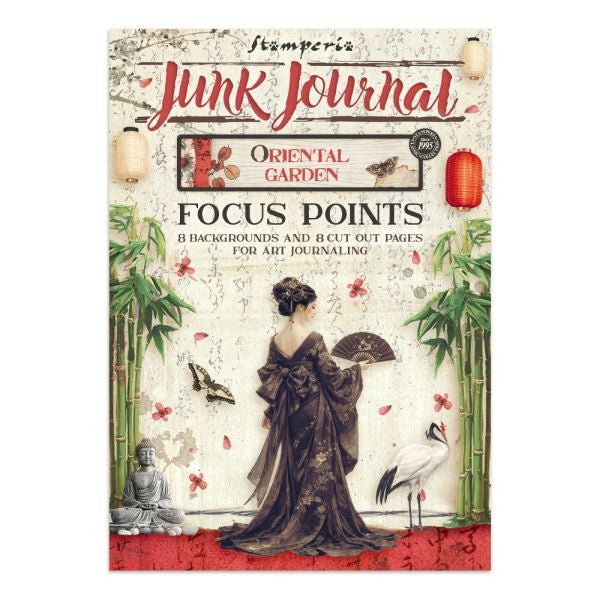 Oriental Garden - Junk Journal Focus Points