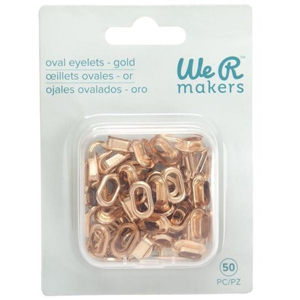 Oval Eyelets - Gold