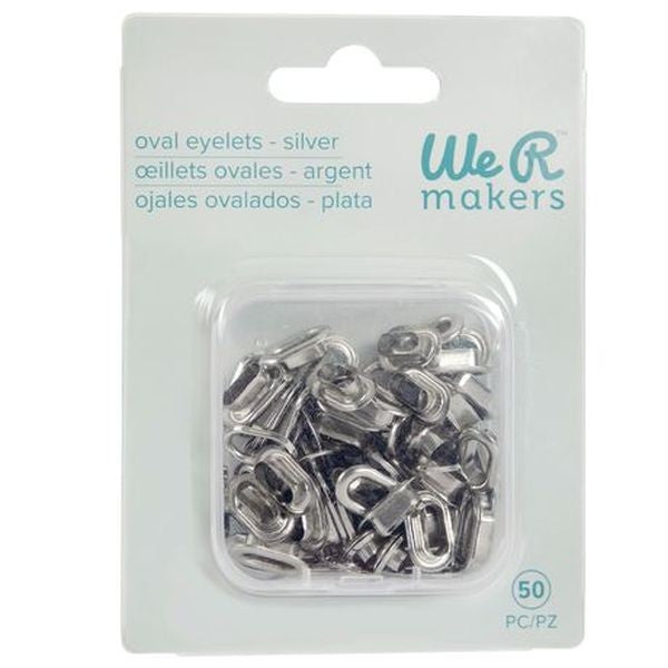 Oval Eyelets - Silver