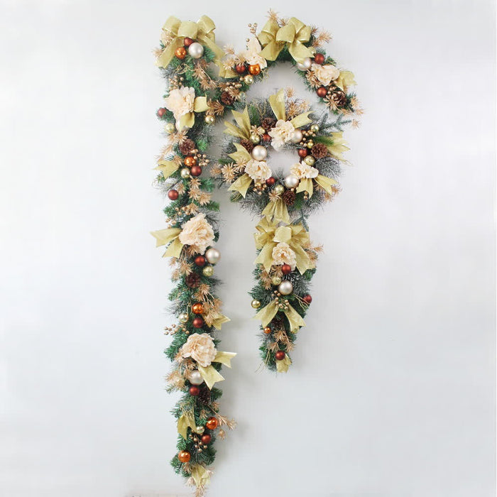 Ownkoti Artificial Rattan Christmas Garland Decor - image 4