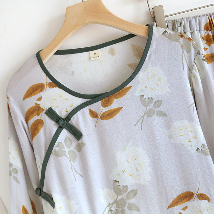 Ownkoti Bamboo Fiber Casual Loungewear Set