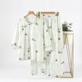 Ownkoti Bamboo Fiber Rural Panda Pajama Set