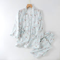 Ownkoti Bamboo Rabbit Cotton Gauze Japanese Pajamas