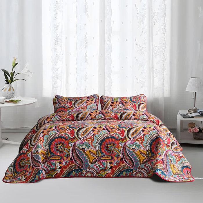 Ownkoti Bohemian Elegant Quilted Bedding Set(3PCS) - King - image 0