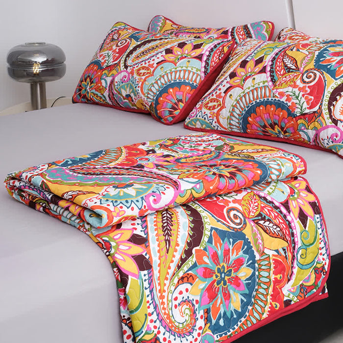 Ownkoti Bohemian Elegant Quilted Bedding Set(3PCS) - image 6
