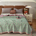 Ownkoti Boho Mandala Cotton Gauze Reversible Quilt