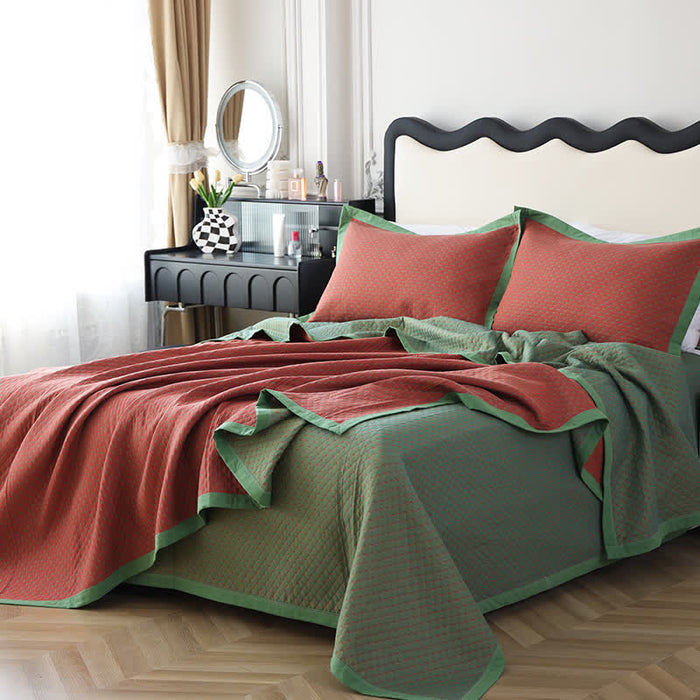 Ownkoti Breathable Soft Cotton Gauze Reverisible Quilt