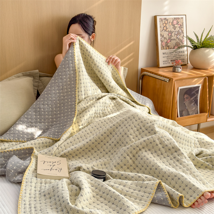 Ownkoti Breathable Three Layers Cotton Gauze Quilt - image 3