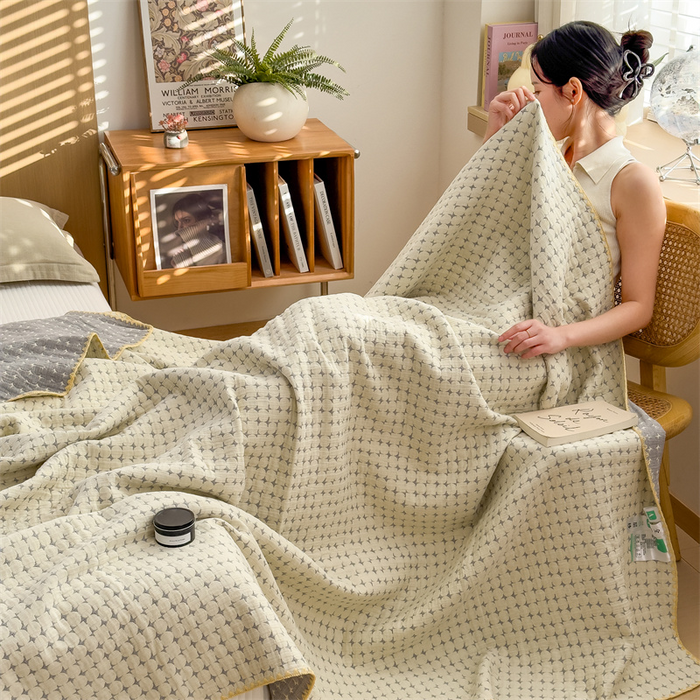 Ownkoti Breathable Three Layers Cotton Gauze Quilt - image 6