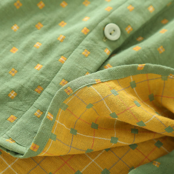 Ownkoti Button-down Cotton Gauze Soft Pajama Set - image 5