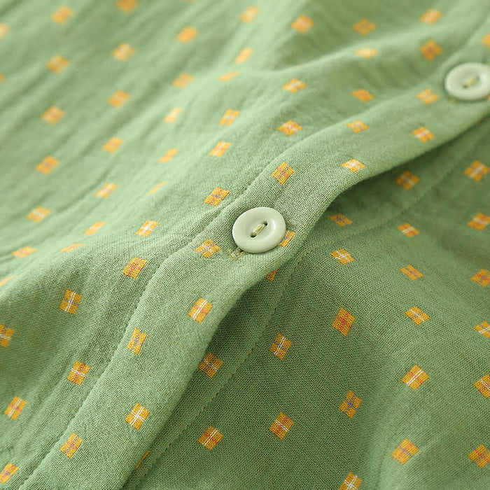 Ownkoti Button-down Cotton Gauze Soft Pajama Set - image 6