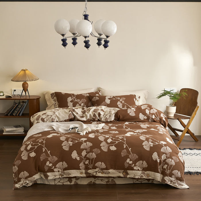Brown & Apricot / Queen