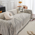 Ownkoti Chenille Abstract Stripe Sofa Protector - image 0