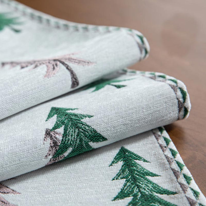 Christmas Tree Table Runner with Tassel