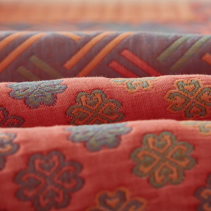 Ownkoti Colorful Square Pattern Cotton Reversible Quilt - image 5