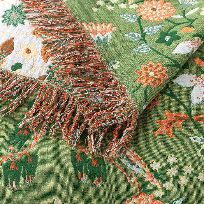 Ownkoti Cotton Gauze Breathable Rural Reversible Quilt