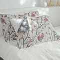 Cotton Gauze Hawthorn Bird Pillow Towel (2PCS)