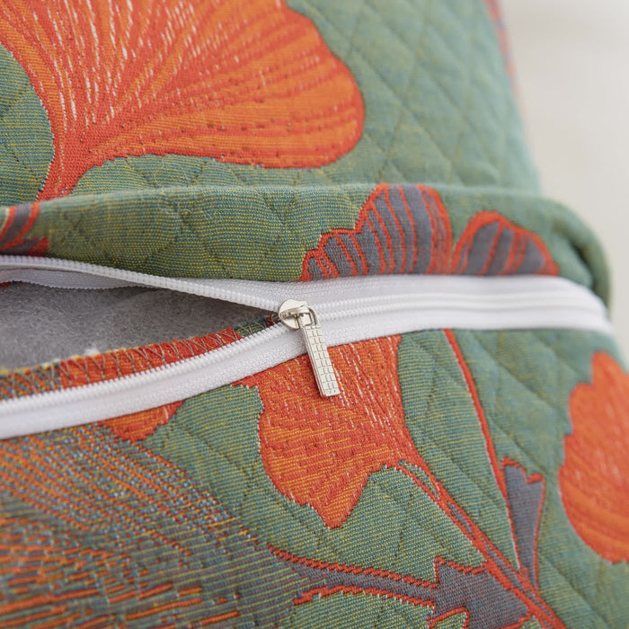 Ownkoti Cotton Gauze Jacquard Ginkgo Leaf Pillowcases(2PCS) - image 4