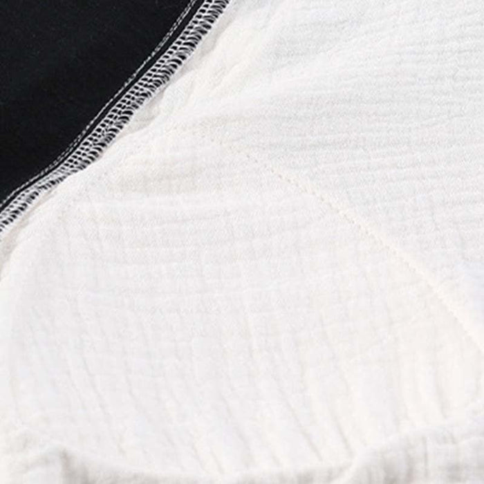 Ownkoti Country Style Padded Tie Nightgown with Pocket - image 5